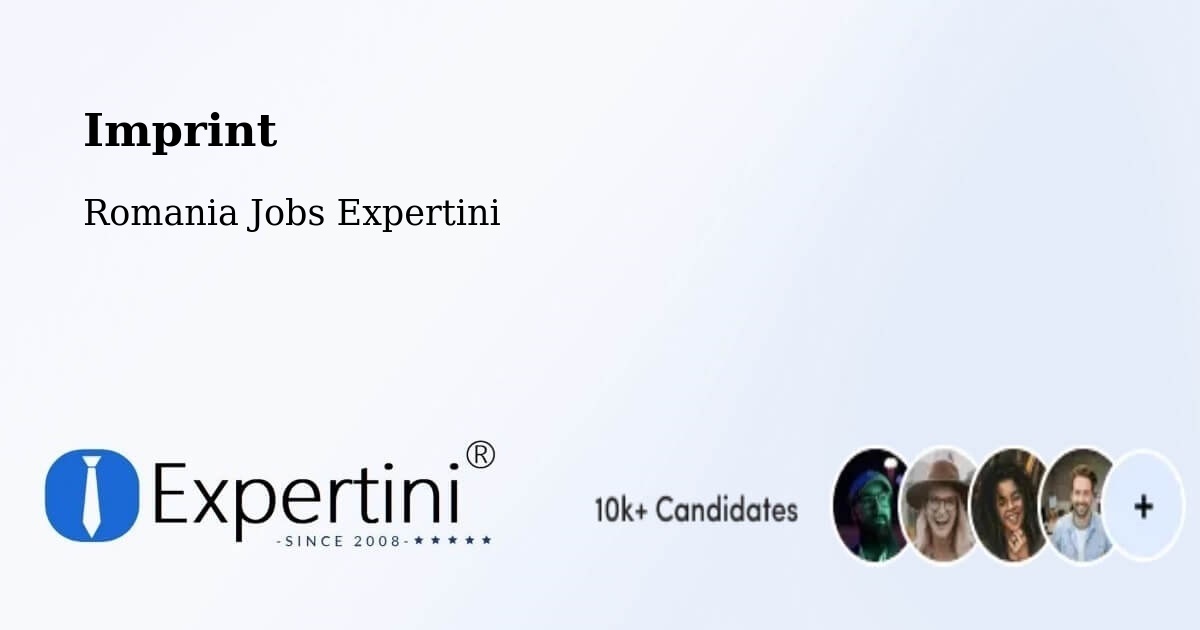 Imprint – Galaţi - Romania Jobs Expertini